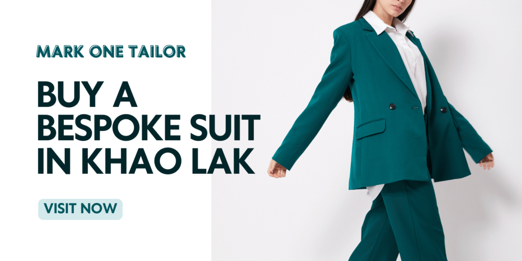 Buy a Bespoke Suit in Khao Lak