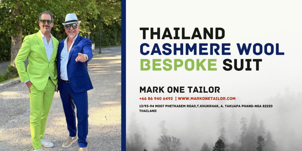 Thailand Cashmere Wool Bespoke Suit