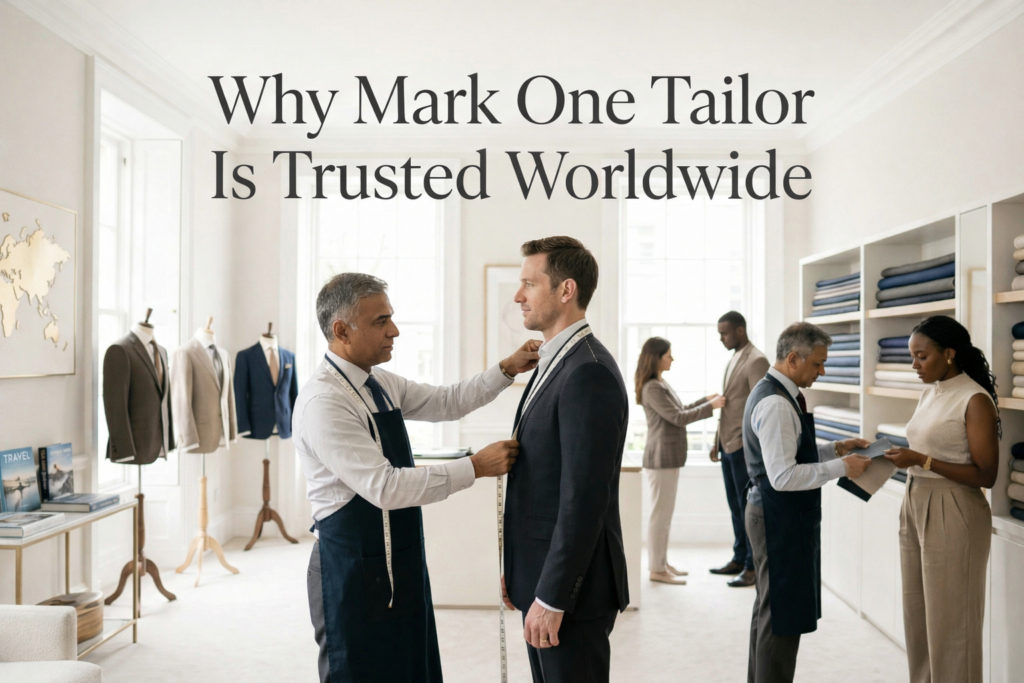 Why Mark One Tailor is Trusted Worldwide