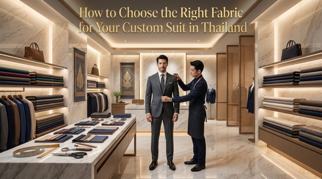 How to Choose the Right Fabric for Your Custom Suit in Thailand