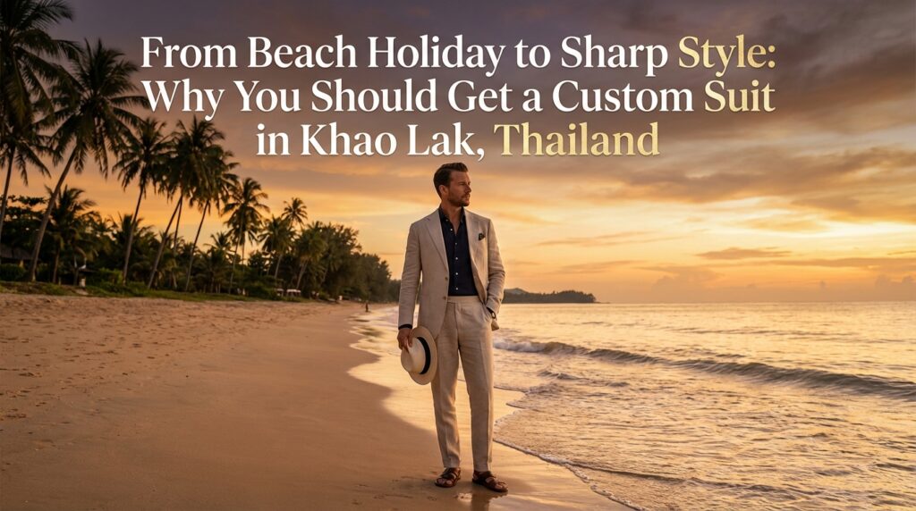 From Beach Holiday to Sharp Style: Why You Should Get a Custom Suit in Khao Lak, Thailand From Beach Holiday to Sharp Style: Why You Should Get a Custom Suit in Khao Lak, Thailand