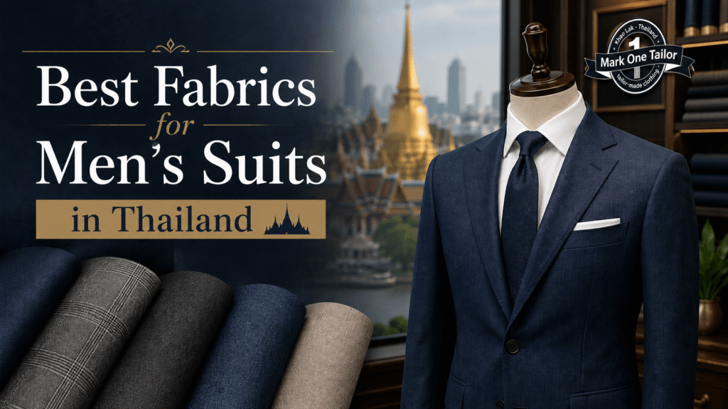 Best Fabrics for Men's Suits in Thailand