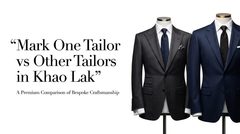 Mark One Tailor vs Other Tailors in Khao Lak