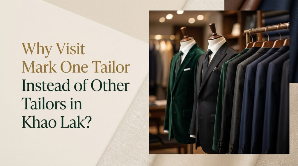 Why Visit Mark One Tailor Instead of Other Tailors in Khao Lak?