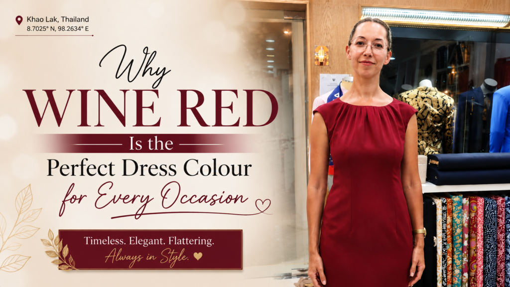 Why Wine Red Is the Perfect Dress Colour for Every Occasion Why Wine Red Is the Perfect Dress Colour for Every Occasion