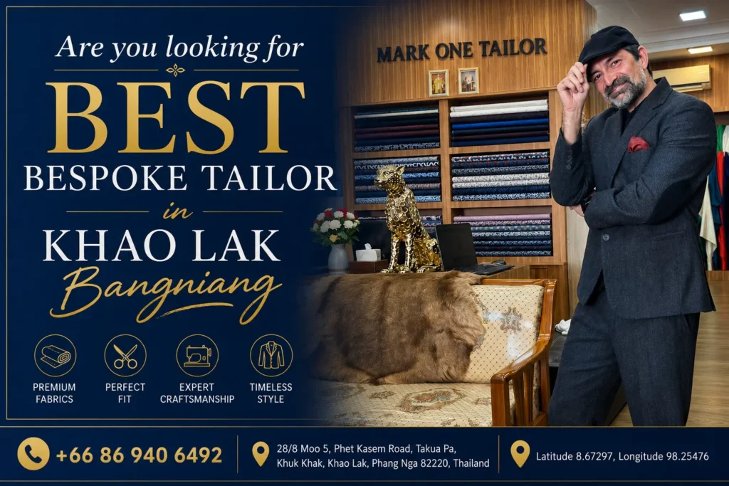 Are you looking for best bespoke tailor in khao lak Bangniang