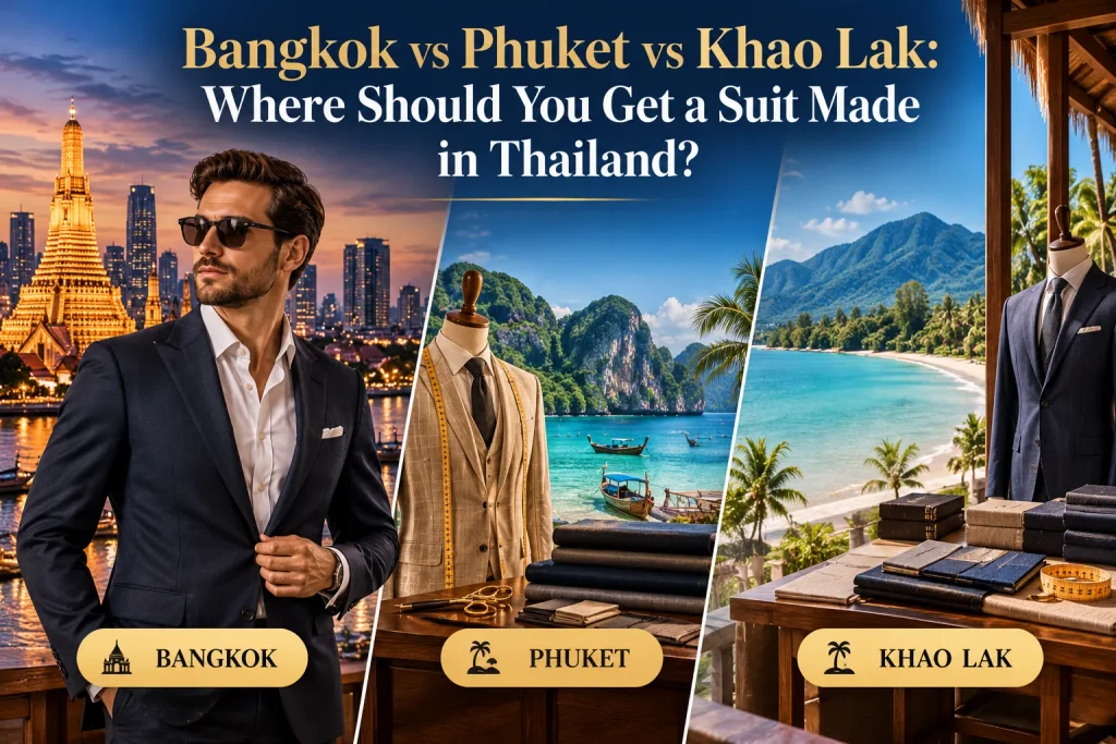 Bangkok vs Phuket vs Khao Lak: Where Should You Get a Suit Made in Thailand? Bangkok vs Phuket vs Khao Lak: Where Should You Get a Suit Made in Thailand?