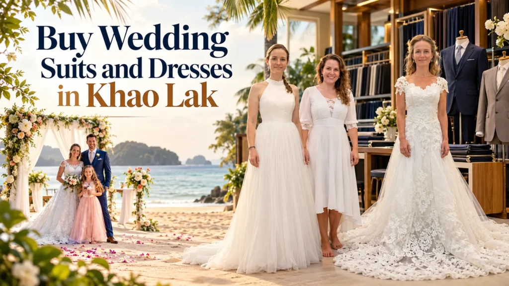 Buy Wedding Suits and Dresses in Khao Lak Buy Wedding Suits and Dresses in Khao Lak