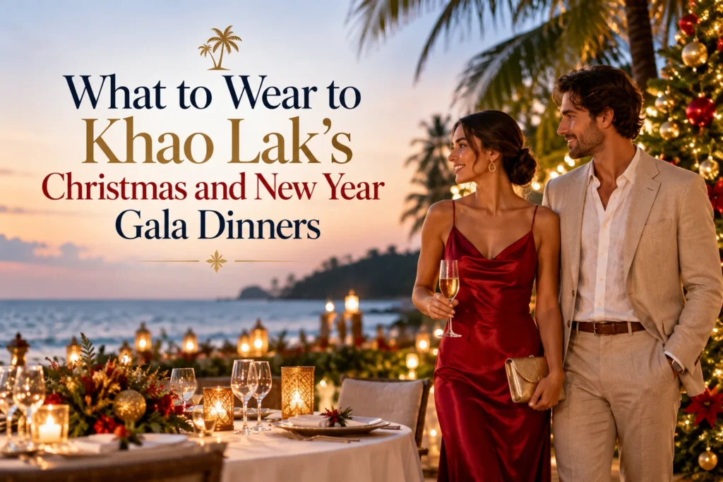 What to Wear to Khao Lak’s Christmas and New Year Gala Dinners What to Wear to Khao Lak’s Christmas and New Year Gala Dinners