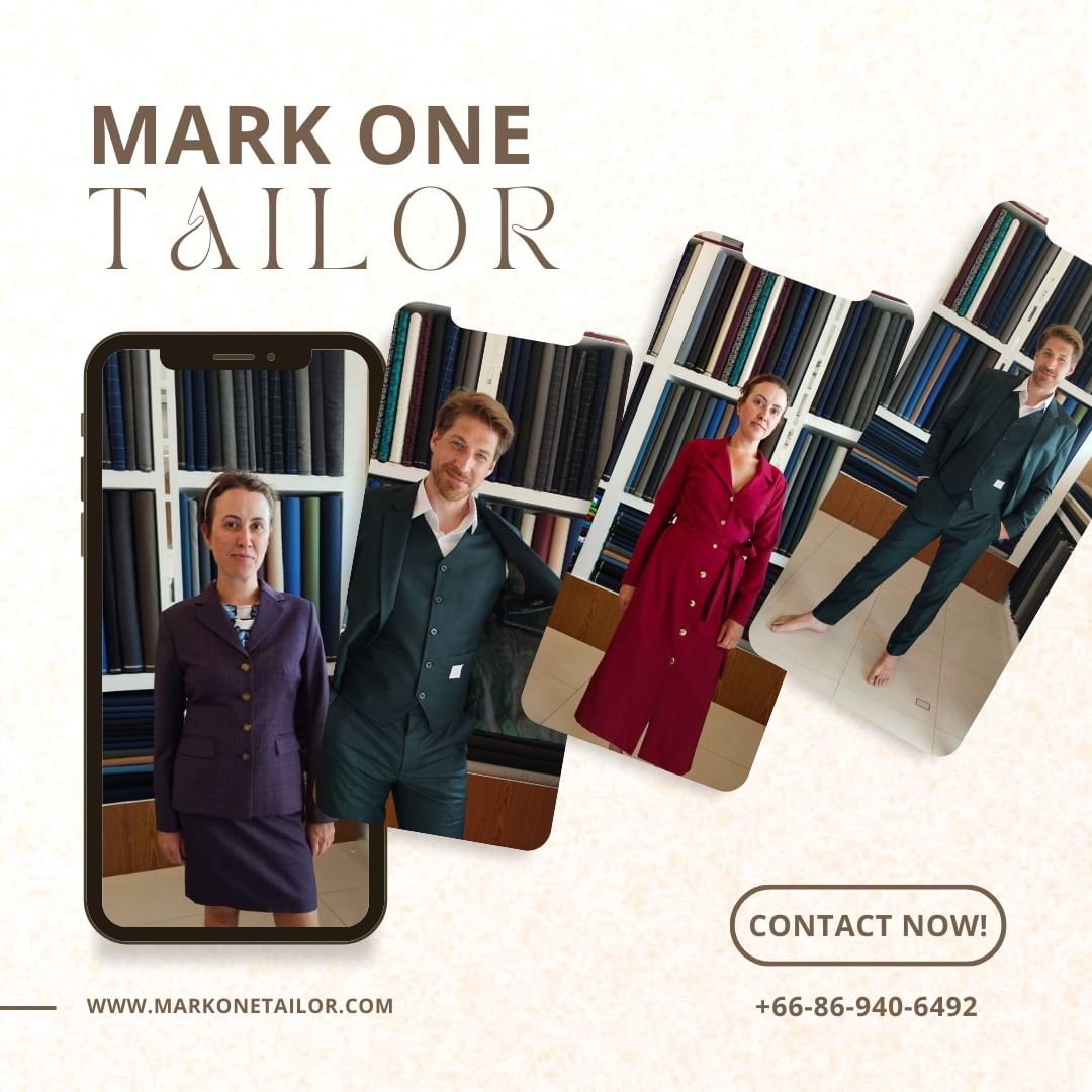 Mark One Tailor bespoke fitting, Khao Lak, Thailand